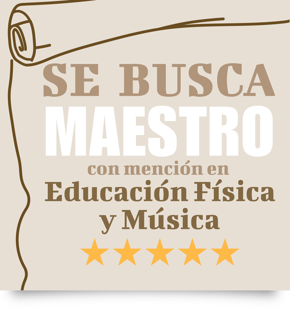 se busca maestro